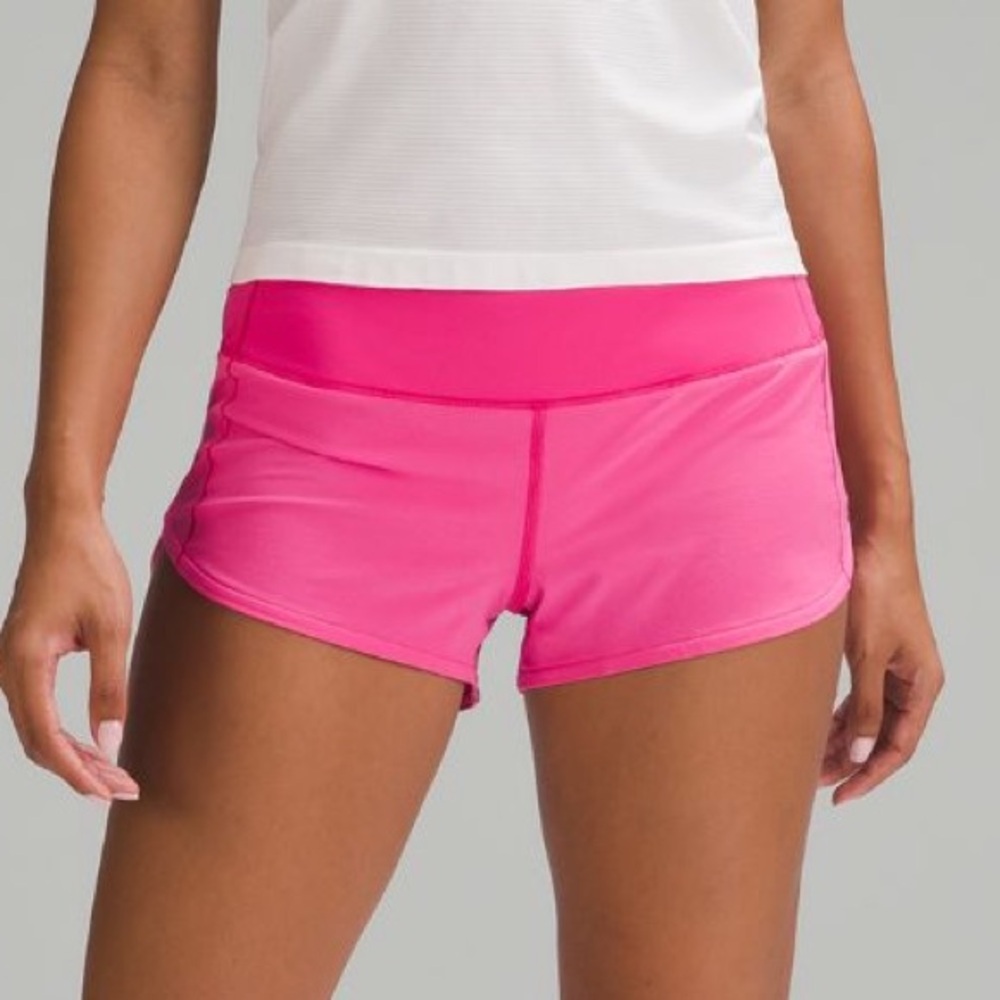 Lululemon Speed Up Shorts Sonic Pink size 8